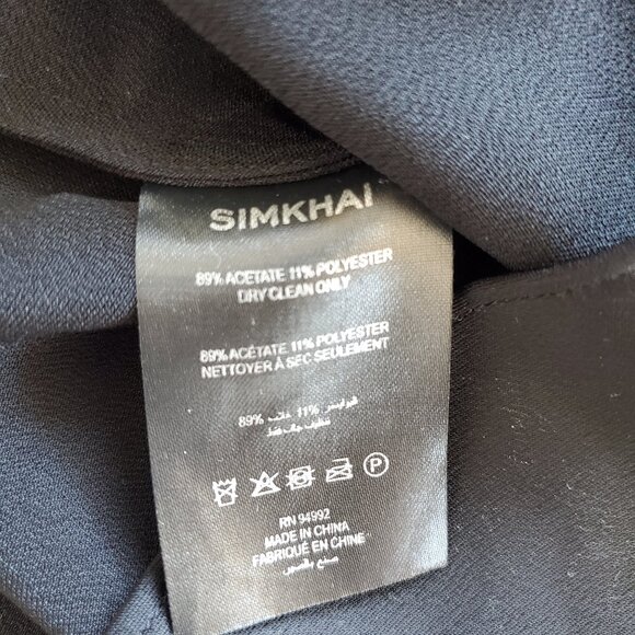 SIMKHAI ! Symone Long Sleeve Cowl Top (US/2) - Picture 14 of 16